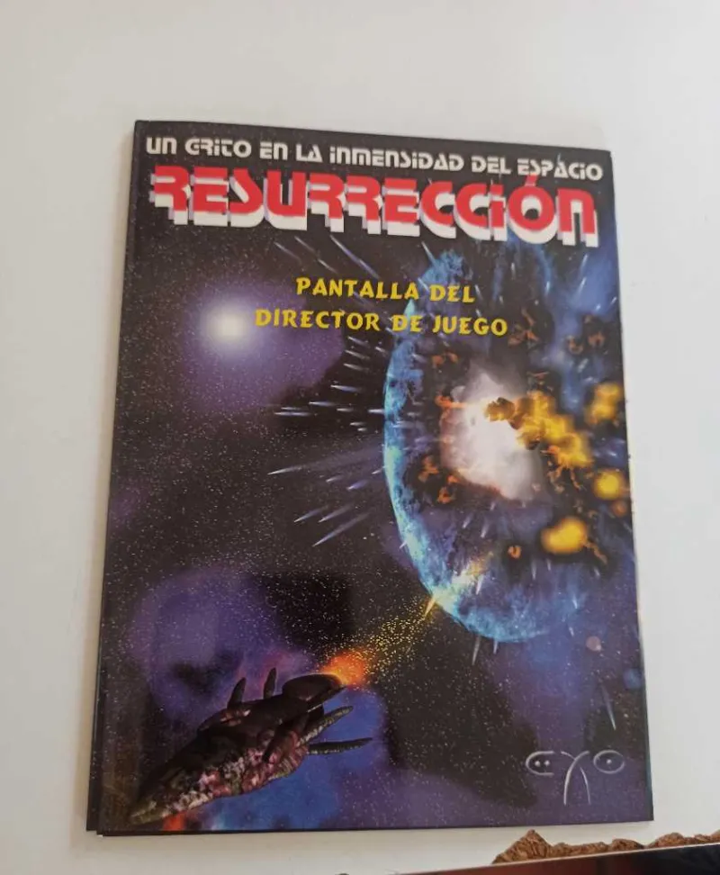 Exo: Resurrección - Pantalla del Director de Juego