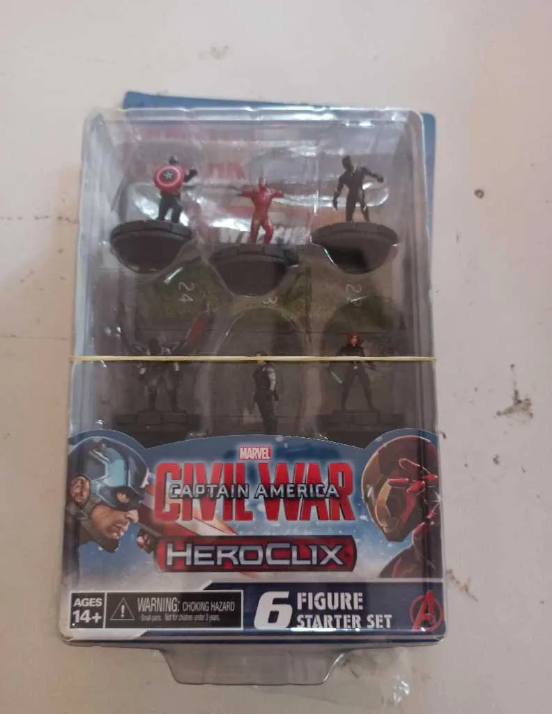 Heroclix - Capitán America: Civil War (6 Figuras)